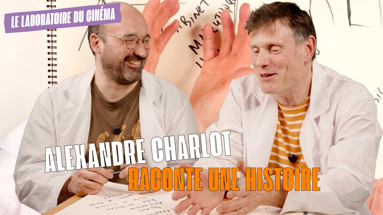 Alexandre Charlot aborde l'écriture scénaristique et la comédie au Laboratoire du Cinéma